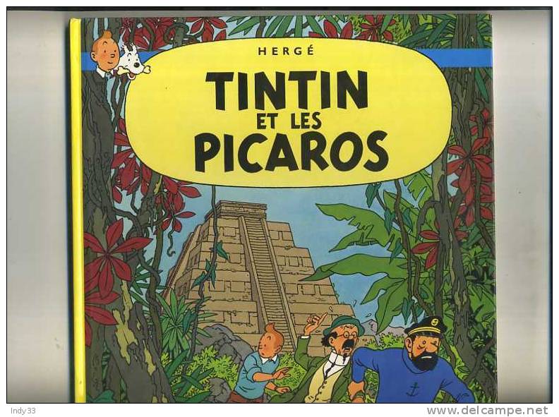 - TINTIN ET LES PICAROS . CASTERMAN COPYRIGHT 1976 - Tintin