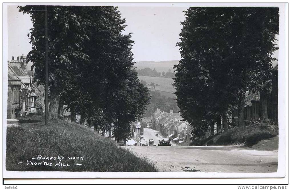 OXON - BURFORD FROM THE HILL RP - FRANK PACKER  O8 - Altri & Non Classificati