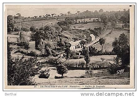 29 CHATEAUNEUF DU FAOU - Vallee De Pontadic - Châteauneuf-du-Faou