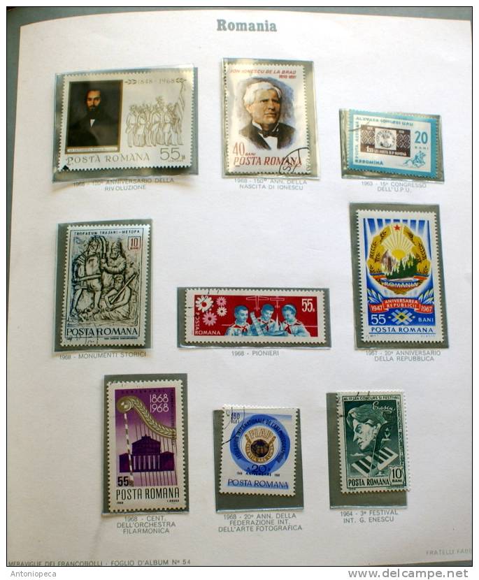 ROMANIA   USED VF - Collections