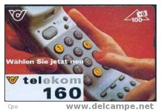 # AUSTRIA 189 Telekom 160 106 Landis&gyr 10.97 Tres Bon Etat - Oostenrijk