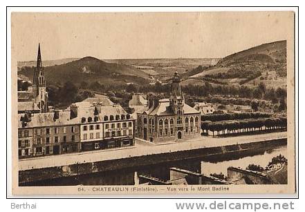 29 CHATEAULIN - Vue Vers Le Mont Badine - Châteaulin