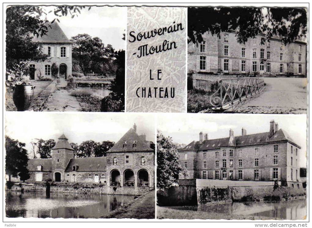 Carte Postale 62. Pittefaux  Le Chateau De Souverain Moulin Trés Beau Plan - Otros & Sin Clasificación