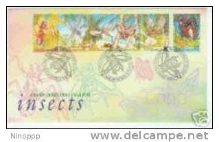 Cocos Islands 1995 Insects   FDC - Fiji (1970-...)