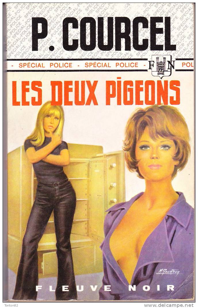 FN .Spé. Pol. 1217 - Les Deux Pigeons - P. Courcel - ( EO 1975 ) . - Fleuve Noir