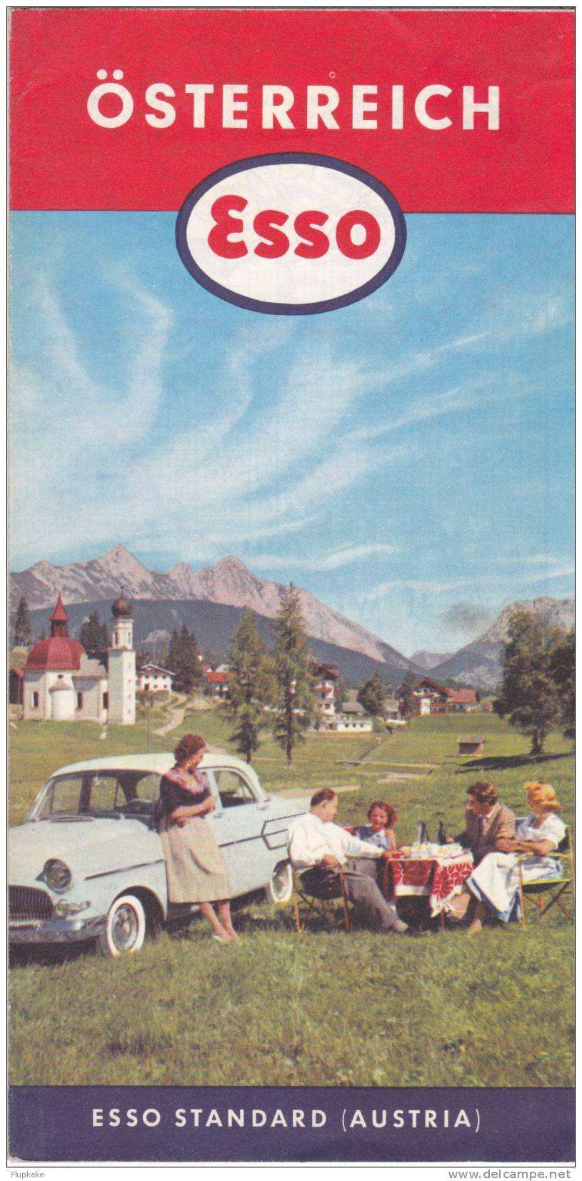 Carte Esso Österreich 1959 - Karten/Atlanten