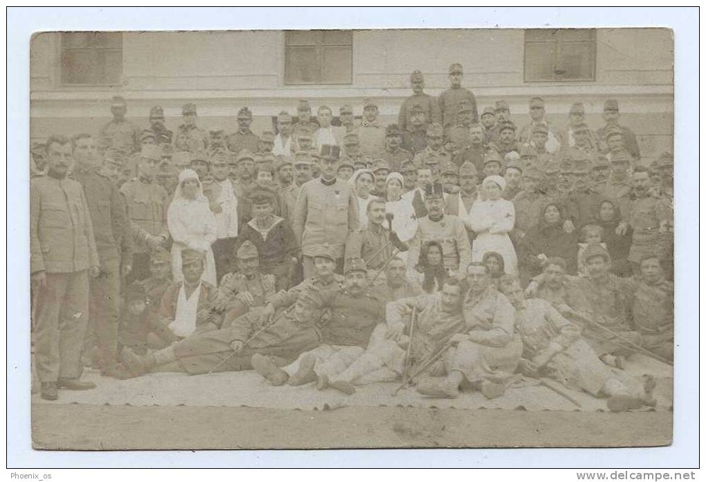 RED CROSS - WW1 - Real Photo Postcard - Croix-Rouge