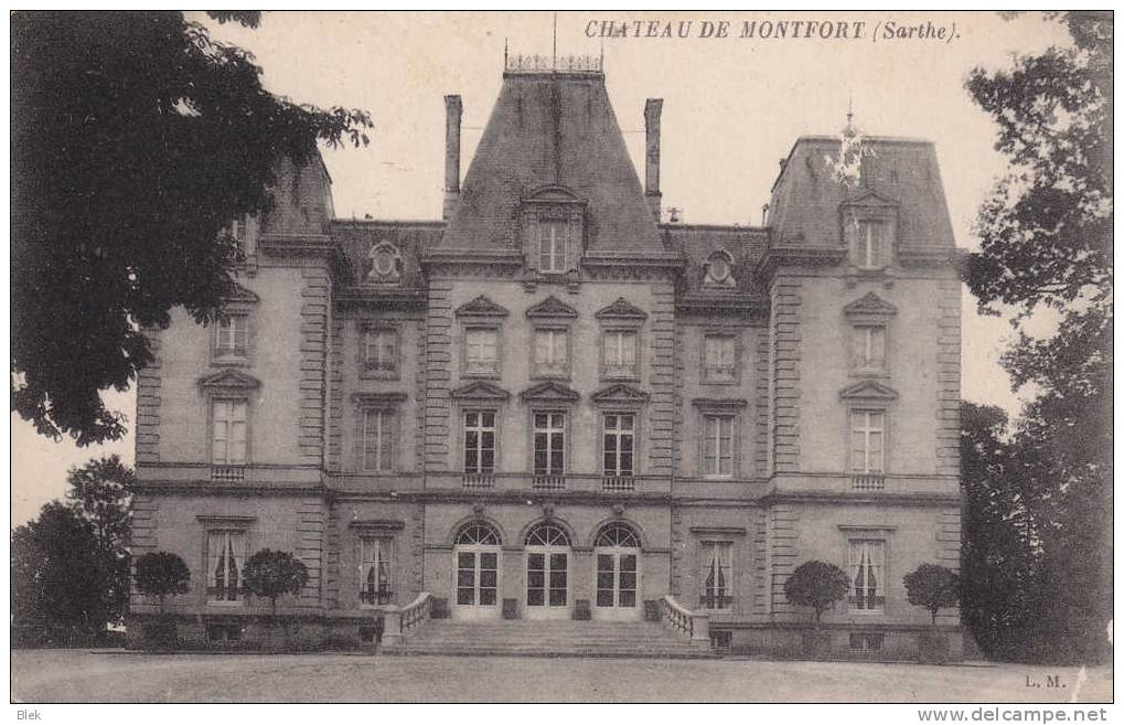 72. Montfort : Le Chateau  . - Montfort Le Gesnois
