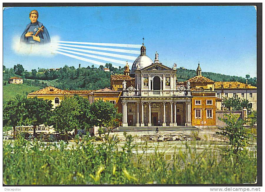 B607 Santuario S. Gabriele Dell'Addolorata  - Teramo/ Viaggiata 1972 - Teramo