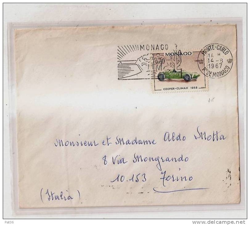 Principauté De Monaco   « MONACO » - Postmarks