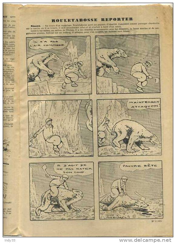 - PIERROT N°9 . 3 MARS  1935 . - Pierrot