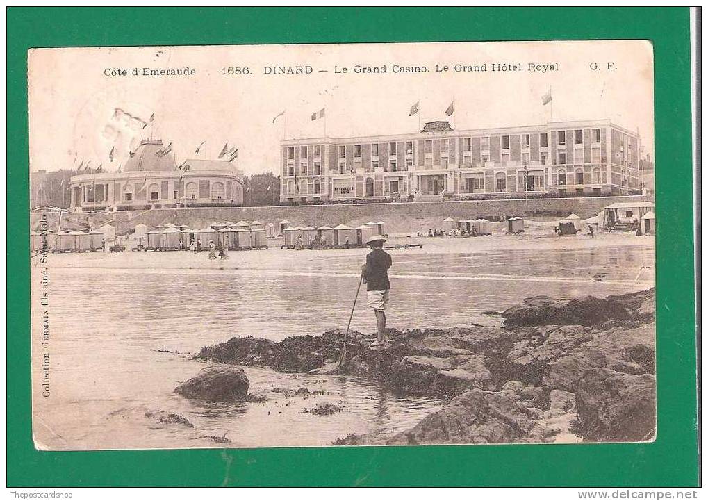 CPA 35 DINARD No.1686 LE GRAND CASINO LE GRAND HOTEL ROYAL GF SEE LOTS MORE DINARD CARDS - Dinard