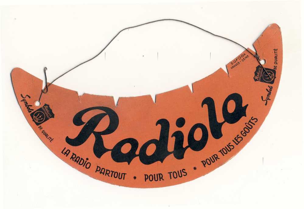 Casquette Publicitaire RADIOLA Radio Bel état. - Caps