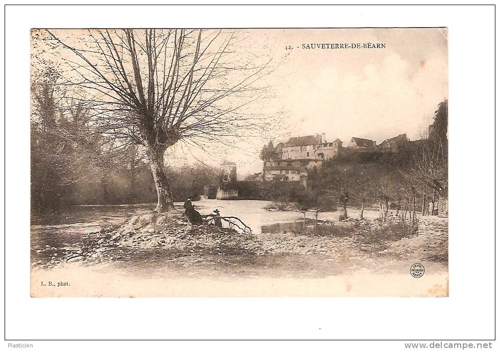 SAUVETERRE DE BEARN, BELLE VUE DES BERGES - Sauveterre De Bearn