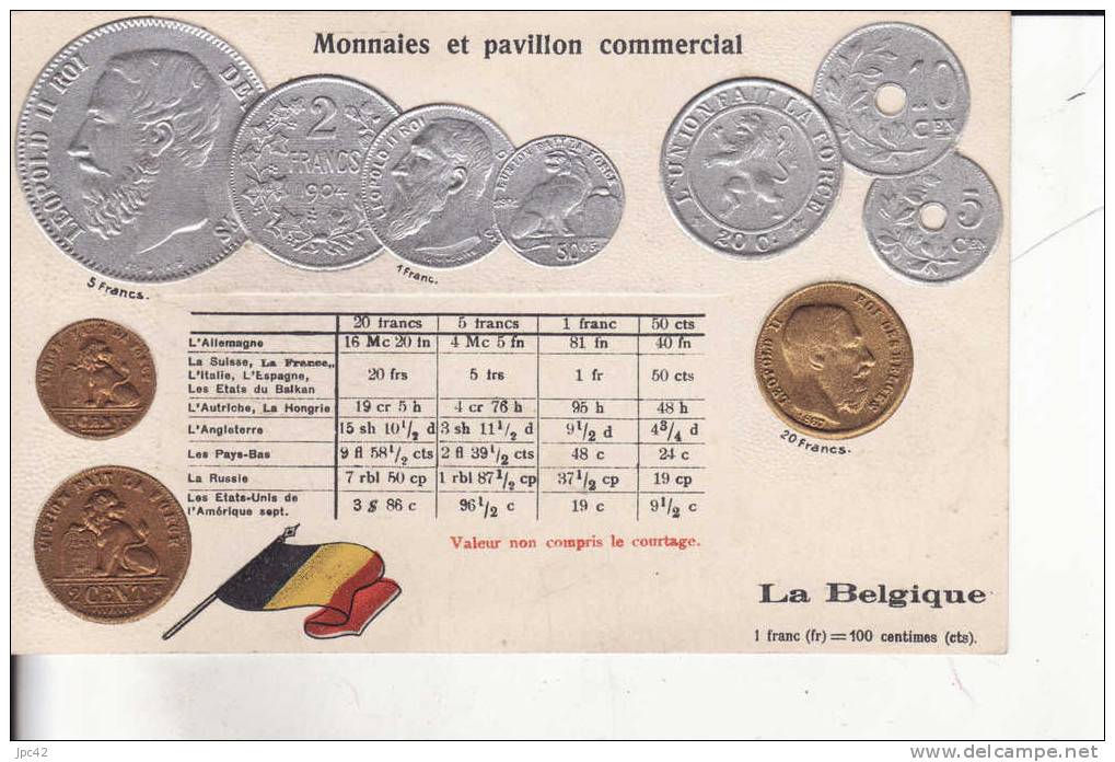 Belgique - Monnaies (représentations)