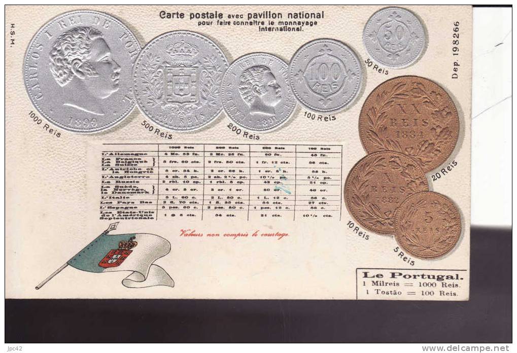 Portugal - Monnaies (représentations)