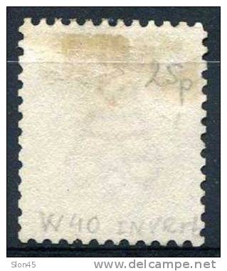 Australia/N.S. Wales 1888  Used SG 255 Sc 79 WMK  Inverted - Gebruikt