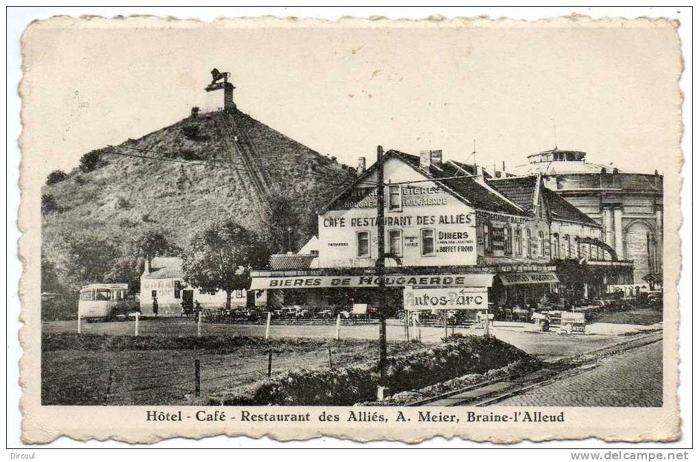 15622  -  Hôtel   Café  Restaurant  Des  Alliés -   Braine - L'alleud - Braine-l'Alleud