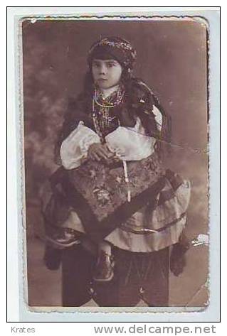 Postcard - National Costumes (Croatia) - Unclassified