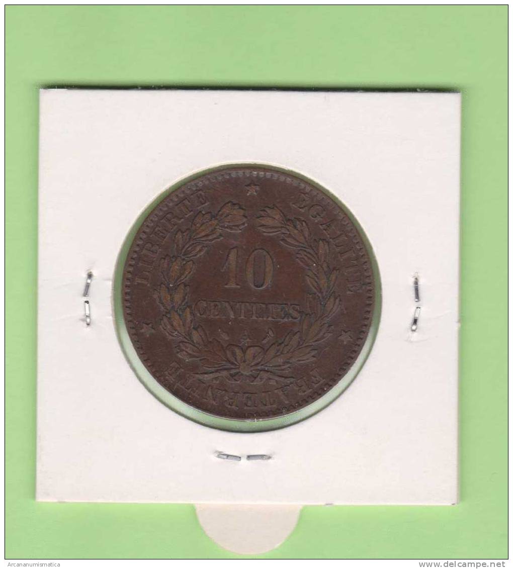 FRANCIA  10  CENTIMOS  1.897  A  Bronce  KM#815.1   MBC/VF    DL-8746 - Otros & Sin Clasificación