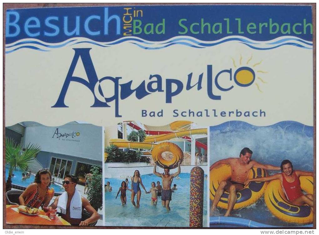 Ansichtskarte Bad Schallerbach, Aquapulco Wasserpark - Bad Schallerbach