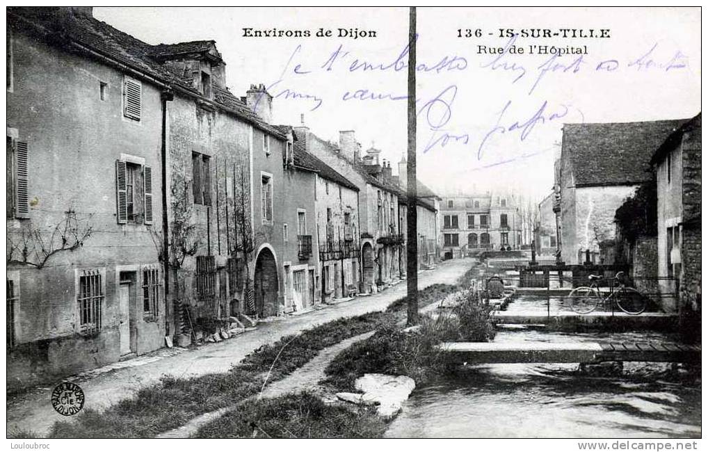 21 IS SUR TILLE RUE DE L´HOPITAL - Is Sur Tille