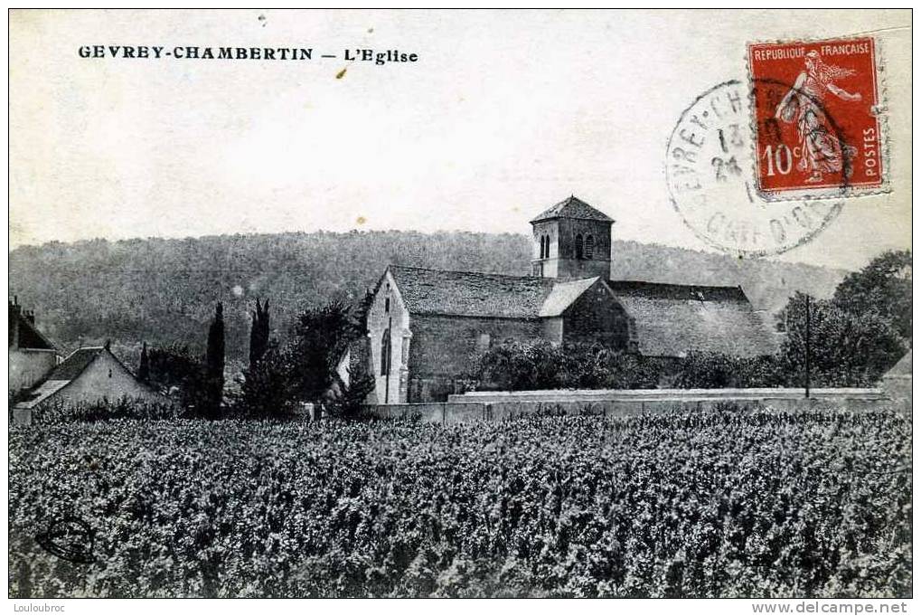 21 GEVREY CHAMBERTIN L´EGLISE - Gevrey Chambertin