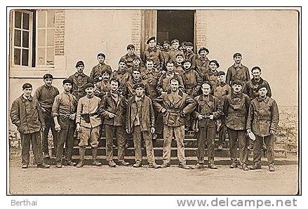 25 CAMP DU VALDAHON - Carte Photo 1931 - Autres & Non Classés