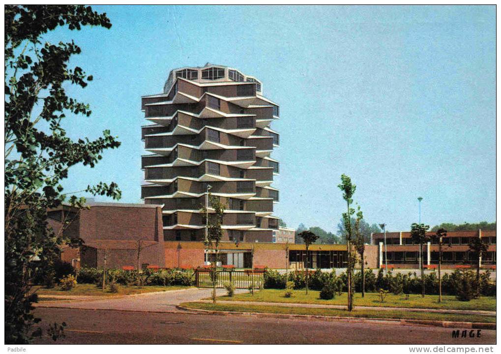 Carte Postale 62. Le Touquet  Paris-Plage Lycée Hotelier Et Le Collège Trés Beau Plan - Le Touquet