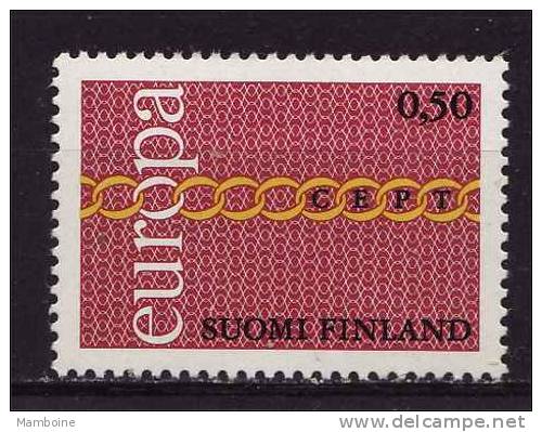 Finlande    EUROPA  1971  N° 654   Neuf  X - 1971