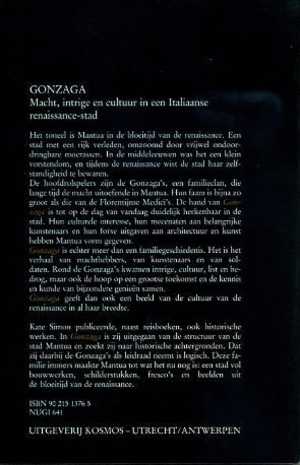 Gonzaga. Macht, Intrige En Cultuur In Een Italiaanse Renaissance-stad. - History