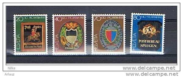 SUISSE.1981.PRO PATRIA ..YVERT    N°1128-1131 - Neufs