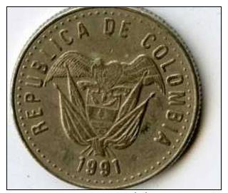 Colombia 50 Pesos 1991 - Colombia