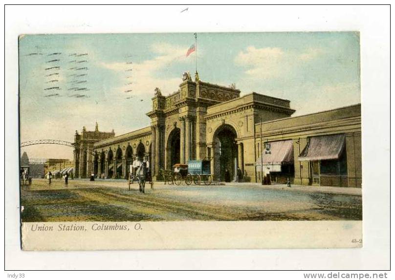 - OH . OHIO . UNION STATION COLOMBUS - Columbus