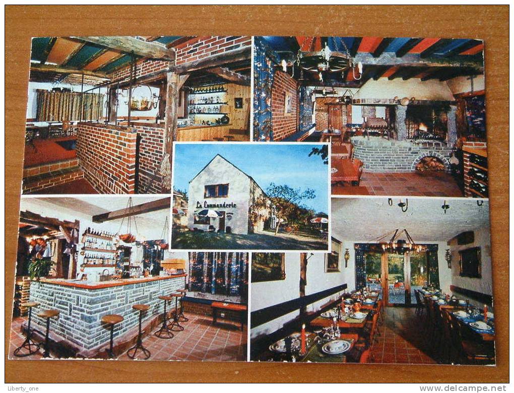 LA COMMANDERIE Bar-Restaurant-country Club / HOTTON-sur-OURTHE / Anno 19?? ( Zie Foto Details ) !! - Durbuy