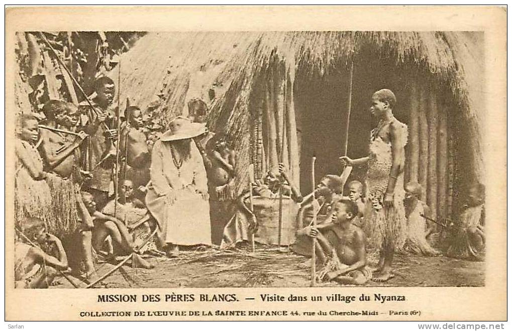 KENYA , Mission Des Pères Blancs , Visite Dans Un Village Du NYANZA , *3735 - Kenya