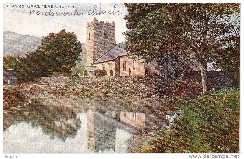England Grasmere Church - Celesque Series C. 40169 - Écrite - 2 Scans - État : TB - Grasmere