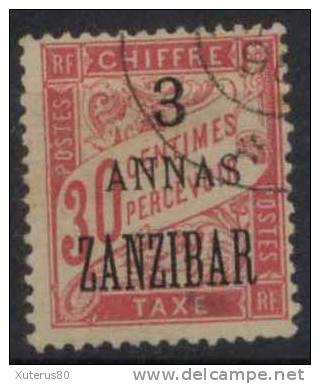 ZANZIBAR TAXE N° 4 Oblitéré - Used Stamps