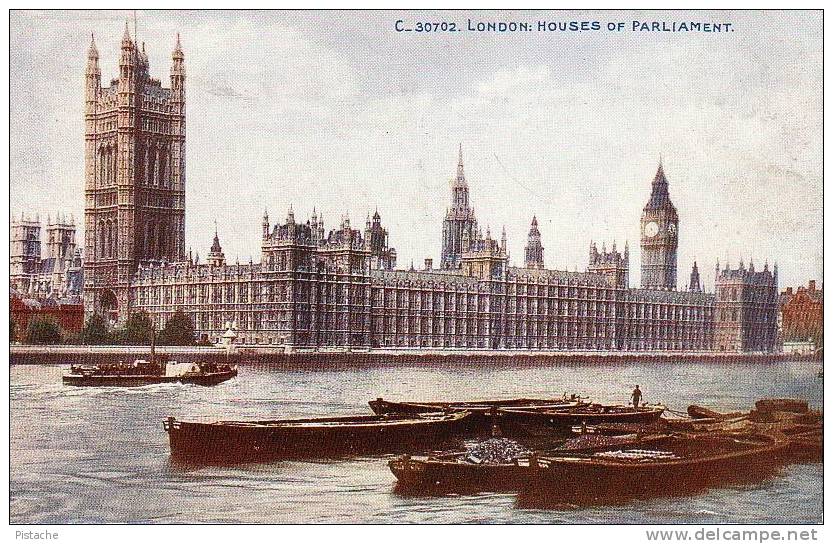 London Parliament England - Celesque Series C. 30702 - Neuve - Unused - 2 Scans - État : TB - Houses Of Parliament