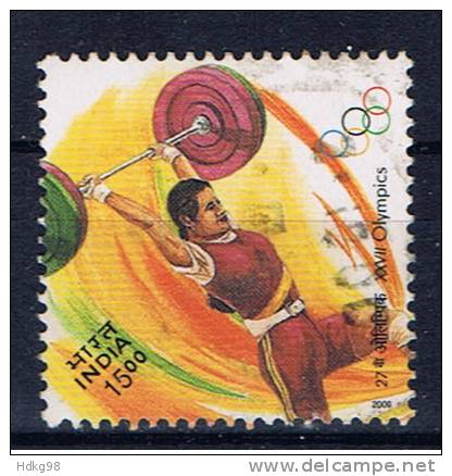 IND+ Indien 2000 Mi 1781 Gewichtheber - Used Stamps