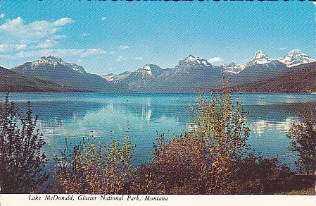 Lake McDonald, Glacier National Park, Montana - Autres & Non Classés