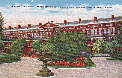 Pontalba Building, Jackson Square In The Old French Quater, New Orleans, Louisiana - New Orleans