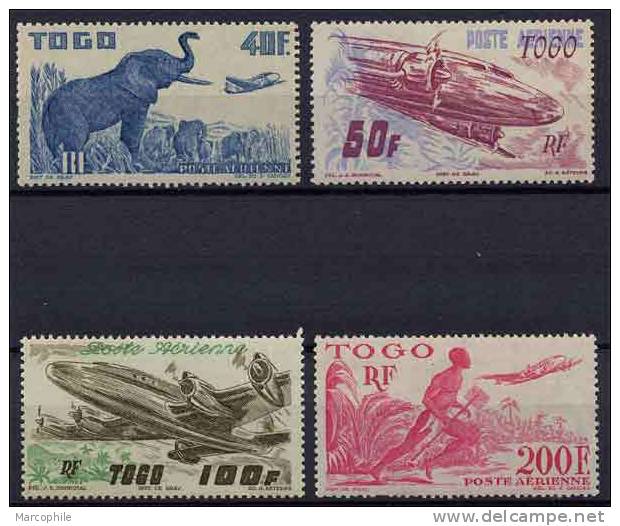 TOGO / Poste Aerienne # 17 A 20 */** / COTE + 28.00 EURO - Unused Stamps