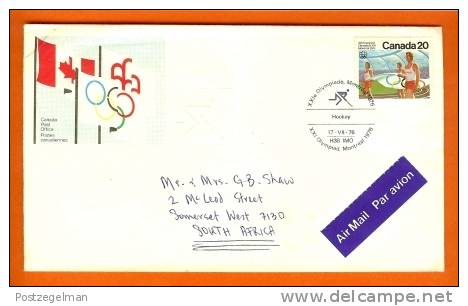 CANADA 1976 3 Covers With Address Olympic Games 630-632 - Verano 1976: Montréal