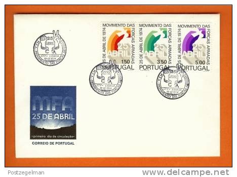 PORTUGAL 1974 FDC Mint Army Forces 1266-1268 - Militaria