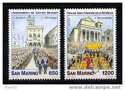 San Marino / Saint Marin 1998 Satz/set EUROPA ** - 1998