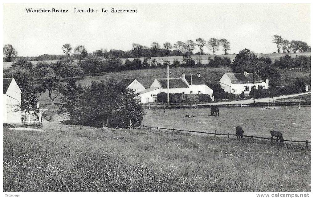 WAUTHIER-BRAINE - Lieu-dit: Le Sacrement - Braine-le-Château