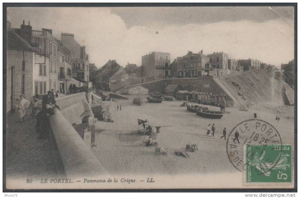 LE PORTEL - Panorama De La Crique - 1913 - Le Portel