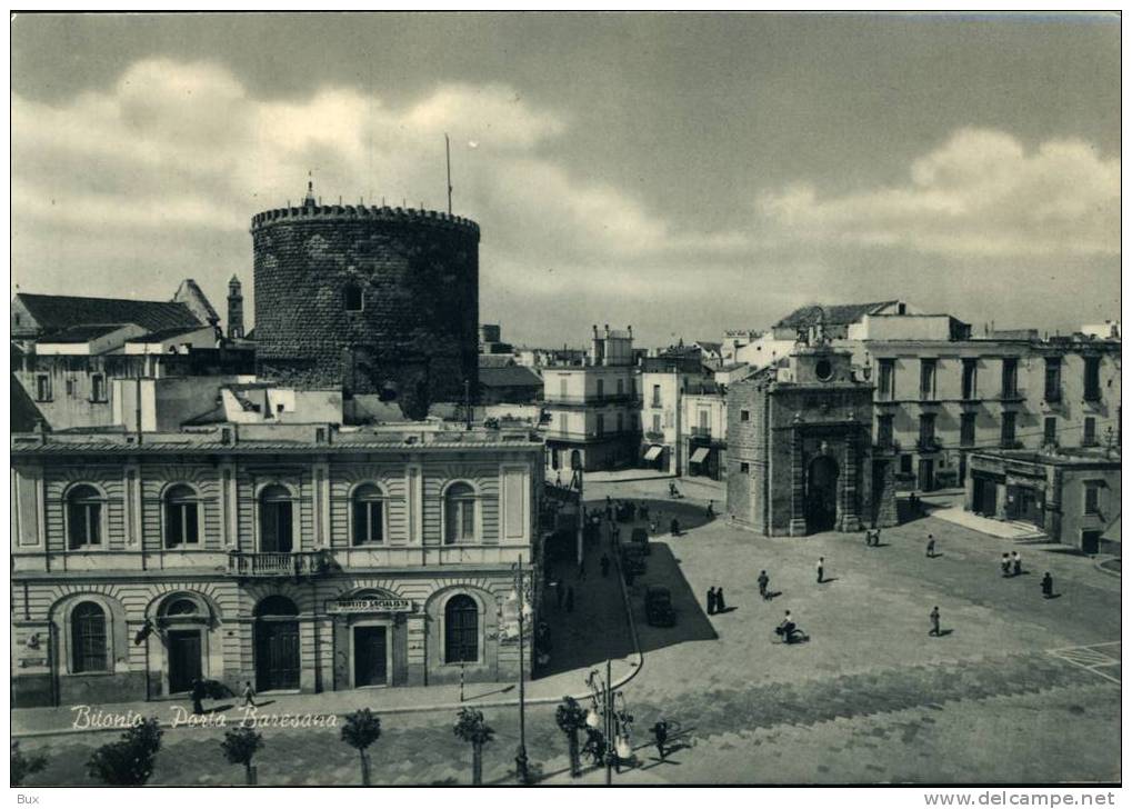 BITONTO PORTA BARESANA  PUGLIA BARI  NON VIAGGIATA  COME DA FOTO IMMAGINE  LUCIDA - Bitonto