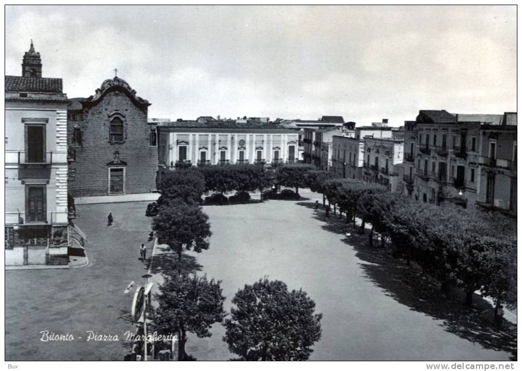 BITONTO BARI PUGLIA  NON VIAGGIATA COME DA FOTO FOTOGRAFICA LUCIDA - Bitonto